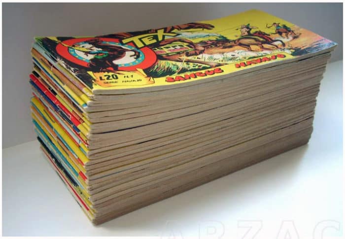 Strisce TEX serie completa NAVAJO 1/28 ORIGINALE 1961 (28ª serie) - immagine 3