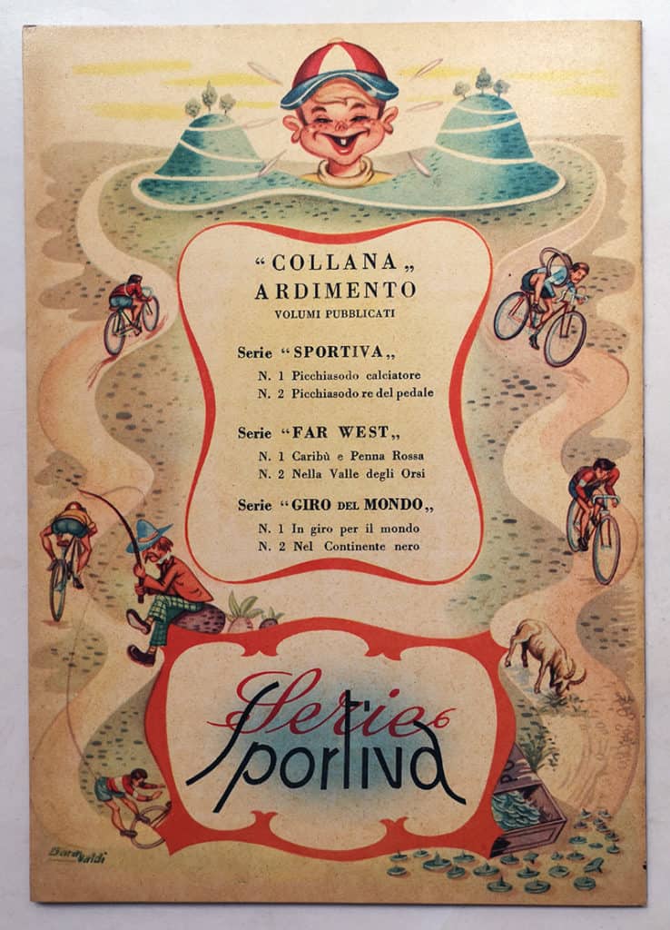 PICCHIASODO RE DEL PEDALE 2 Collana Ardimento Serie Sportiva BOSCHI 1955 - immagine 2