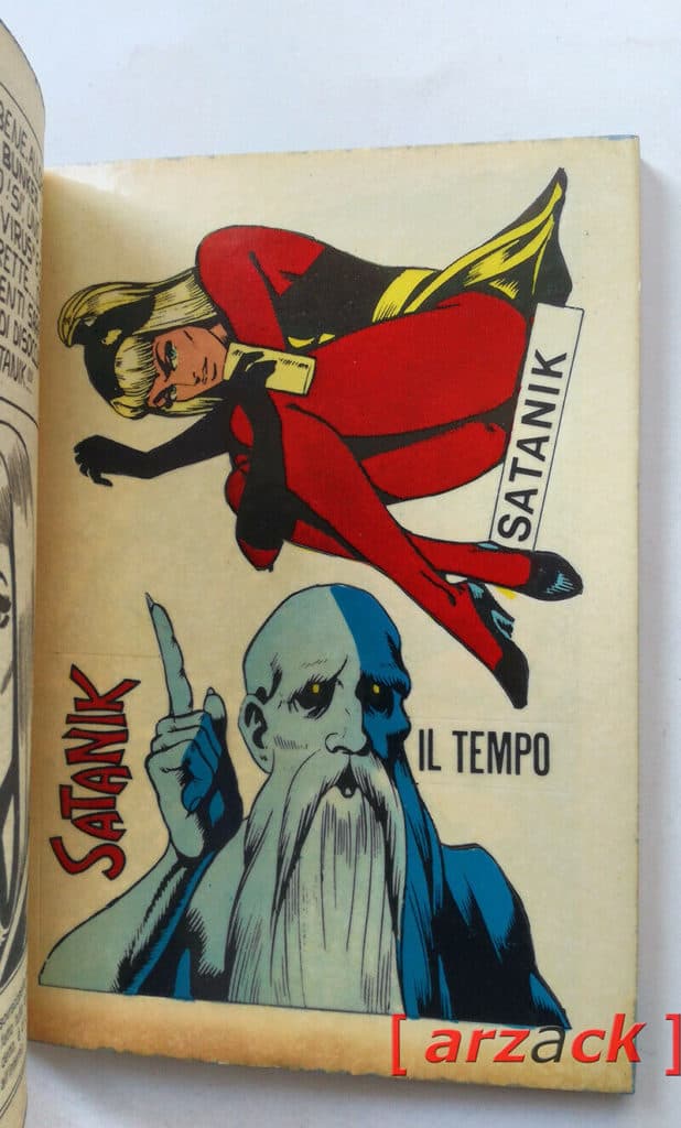 SATANIK n 157 La Macumba CORNO 1970 con adesivi ADESIVI - immagine 2
