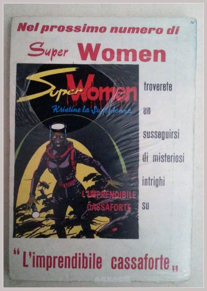 SUPER WOMEN 2 Kristin la superdonna DONATI 1966 superwomen BLISTERATO - immagine 2