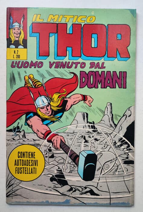 mitico THOR 2 con ADESIVI