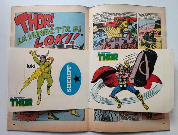 mitico THOR 2 con ADESIVI
