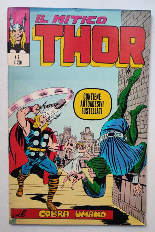 mitico THOR 7 con ADESIVI