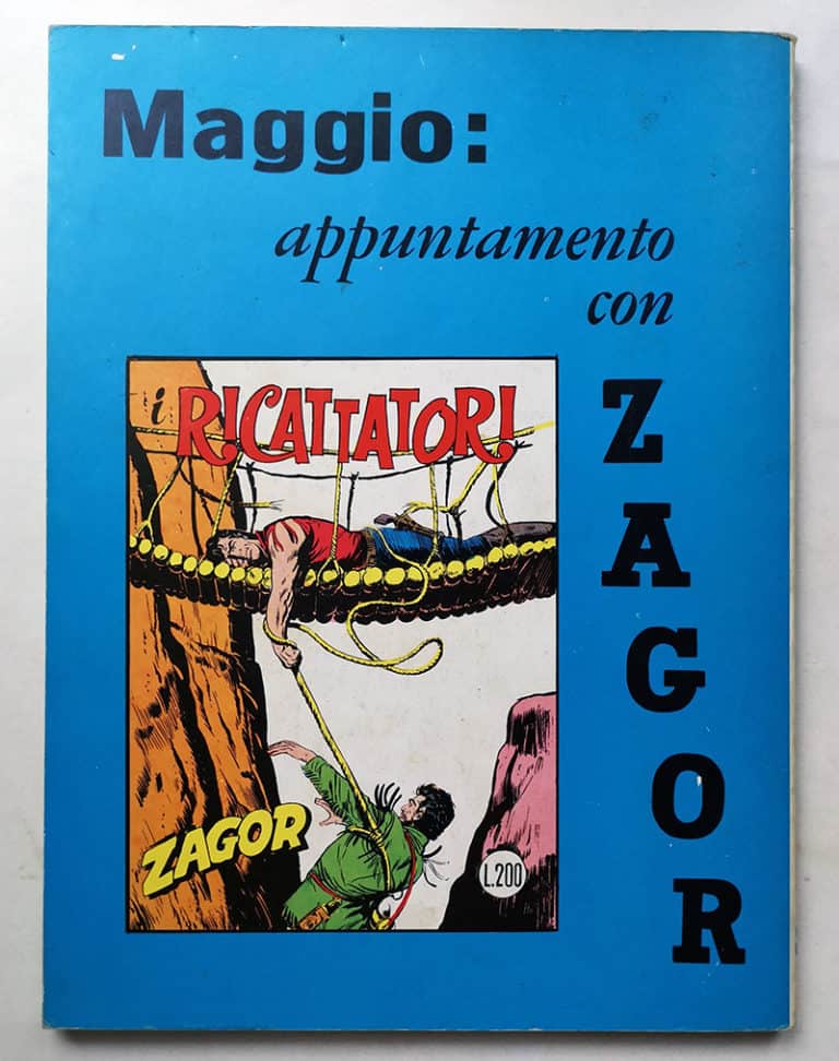 ZAGOR ZENITH GIGANTE N 85 Originale prima edizione 1968 ARALDO - immagine 5