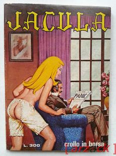 JACULA n 227 crollo in borsa EP 1978 fumetto erotico EDIFUMETTO