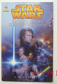 STAR WARS Episodio III La Vendetta dei Sith PANINI 2005 il film a fumetti