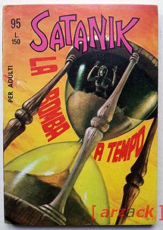 SATANIK 95 La Bomba a Tempo CORNO 1968