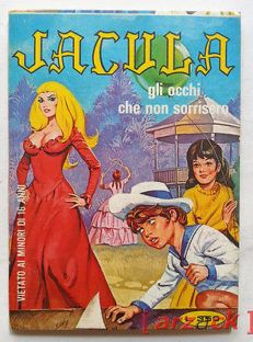 JACULA n 261 gli occhi che non sorrisero EP 1979 fumetto erotico EDIFUMETTO