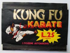 BUSTINA Figurine IMPERIA 1973 KUNG FU vuota PACKET POCHETTE TüTE