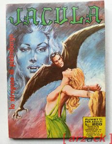 JACULA n 71 lo stregone di Pietroburgo RG 1971 fumetto erotico ERREGI