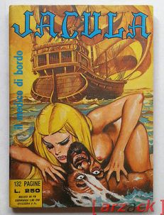 JACULA n 148 il medico di bordo EP 1974 fumetto erotico EDIFUMETTO