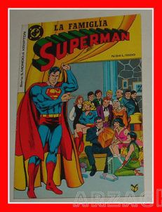 SUPERMAN 84 la Famiglia CENISIO 1982 Il Mondo di Kripton