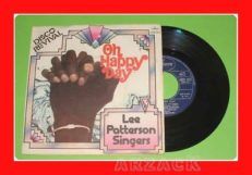 LEE PATTERSON SINGERS OH HAPPY DAY 45 GIRI 7" Italy EX+