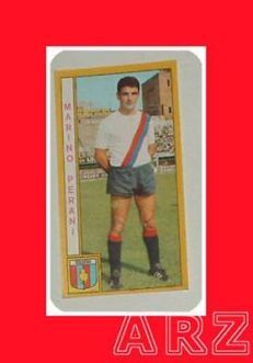 FIGURINA CALCIATORI Panini 1969 1970 PERANI Bologna