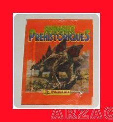 ANIMALI PREISTORICI Bustina PANINI 92 NUOVA sigillata 2