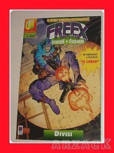 ULTRAVERSE FREEX N 2 Poster Il Corvo BRANDON LEE O'BARR