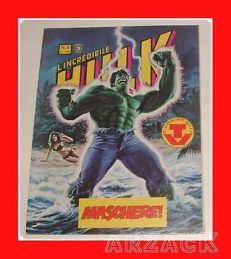 L'INCREDIBILE HULK N 6 Corno 1981 Maschere!