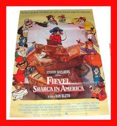 FIEVEL Sbarca In America grande manifesto 100X140