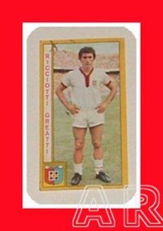 FIGURINA CALCIATORI Panini 1969 70 GREATTI Cagliari
