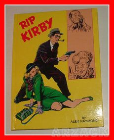 RIP KIRBY volume cartonato Alex Raymond FRATELLI SPADA 1974