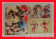 LONTANO WEST 2 DARDO 1963 - 4 figurine 21 22 23 24