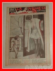 LA SIGARETTA 857 NERBINI 31/12/1922 rivista erotica