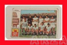 FIGURINA CALCIATORI Panini 1971 72 SQUADRA ROMA valida