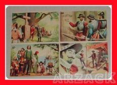 LONTANO WEST 2 DARDO 1963 - 4 figurine 85 86 87 88