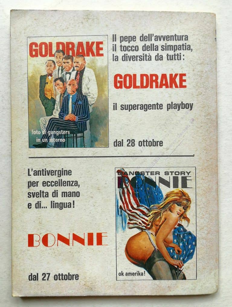 JACULA n 197 nitroglicerina EP 1976 fumetto erotico EDIFUMETTO - immagine 3