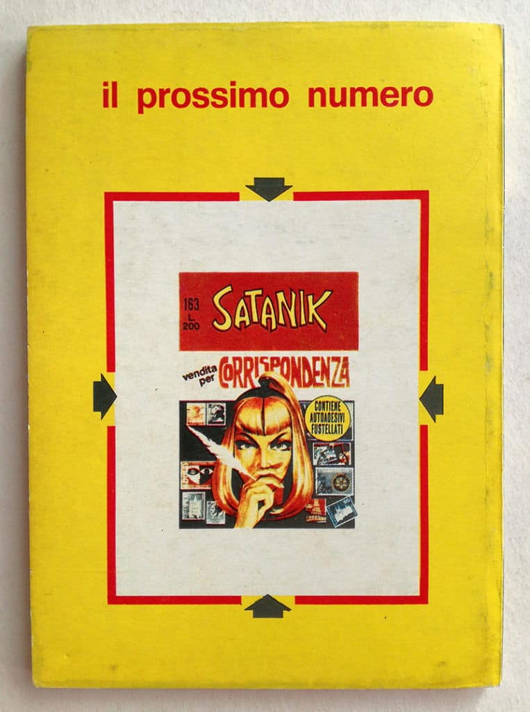 SATANIK n 162 il ritorno di Max Lincon CORNO 1970 con ADESIVI - immagine 3