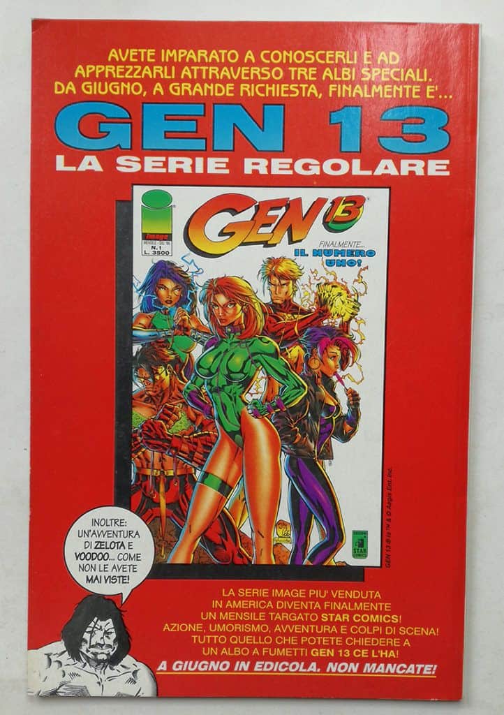 UNION Star Magazine Oro 22 STAR COMICS 1996 - immagine 2