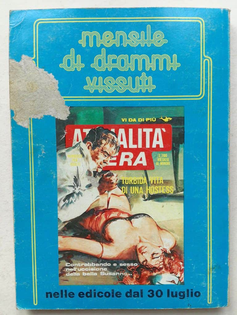 ATTUALITA' NERA EXTRA 28 Piacere e Supplizio EDIFUMETTO 1982 - immagine 3
