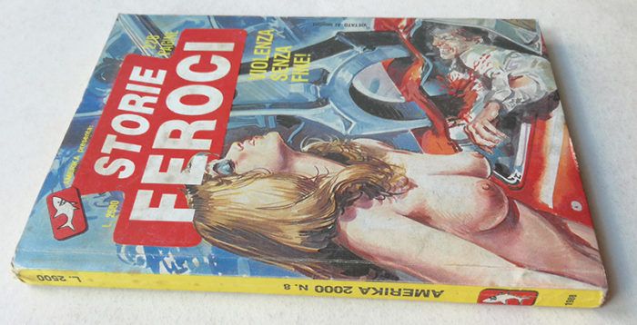 AMERIKA 2000 I SERIE n° 8 Squalo 1988 STORIE FEROCI - immagine 2