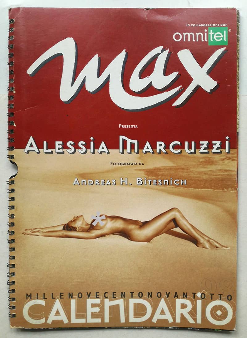 Alessia marcuzzi calendario max
