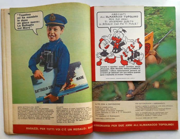 ALBI D'ORO Almanacco Topolino N 10 ottobre 1967 con cartolina - immagine 2