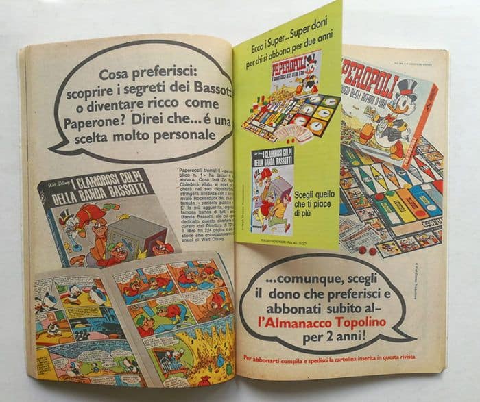 ALBI D'ORO Almanacco Topolino N 203 novembre 1973 + cartolina - immagine 2