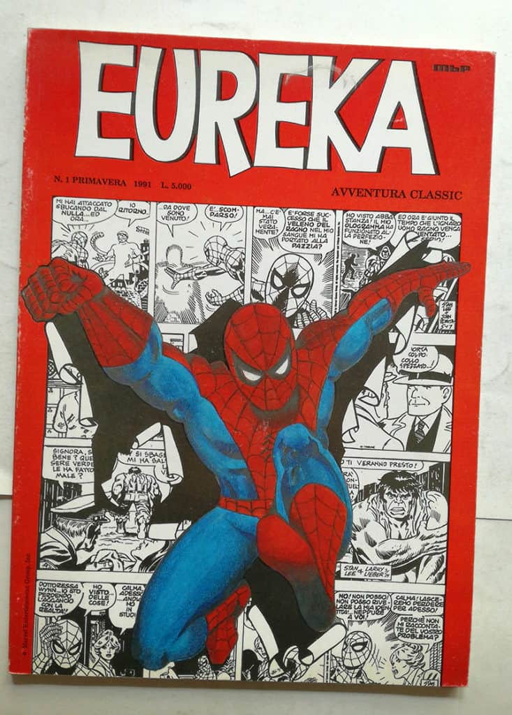 EUREKA AVVENTURA CLASSIC 1/4 Serie Completa UOMO RAGNO HULK strisce - immagine 2