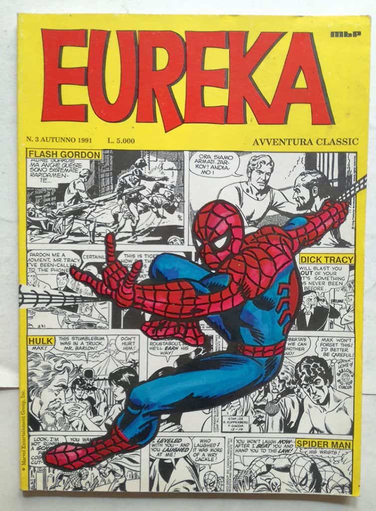 EUREKA AVVENTURA CLASSIC 1/4 Serie Completa UOMO RAGNO HULK strisce - immagine 4