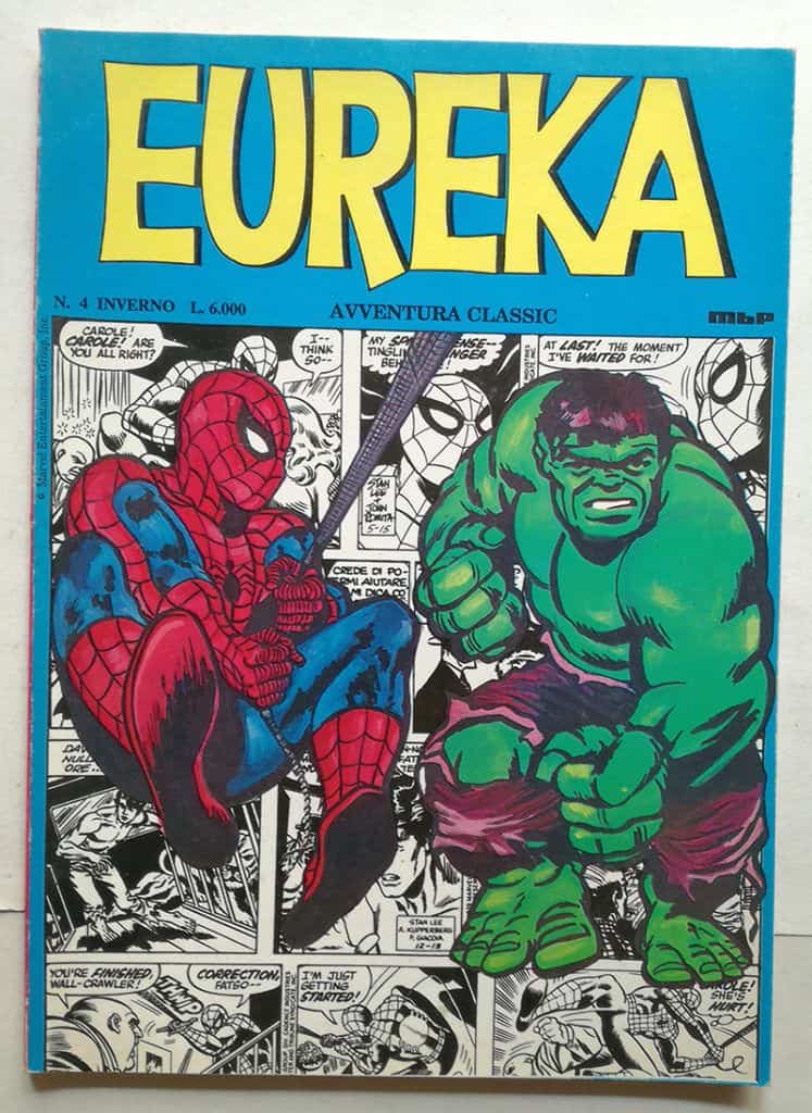 EUREKA AVVENTURA CLASSIC 1/4 Serie Completa UOMO RAGNO HULK strisce - immagine 5
