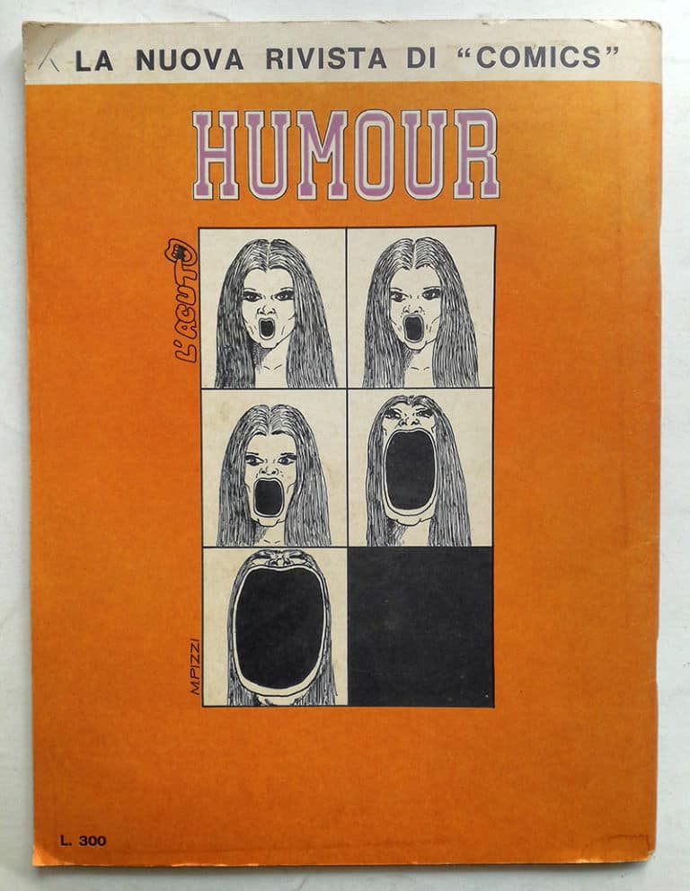 HUMOUR 1 La nuova rivista di comics INSUBRIA 1970 - immagine 2