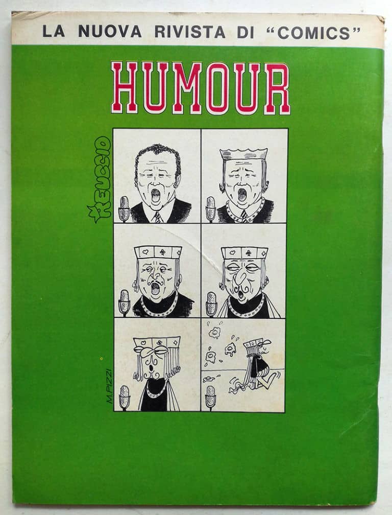 HUMOUR 2 La nuova rivista di comics INSUBRIA 1970 - immagine 2