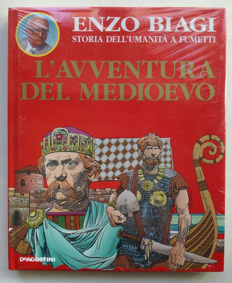 ENZO BIAGI Storia dell'umanità a fumetti L'AVVENTURA DEL MEDIOEVO
