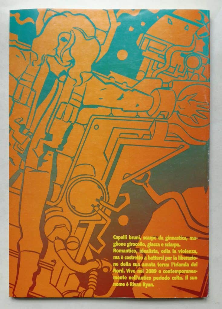 RIVAN RYAN N° 2 COMIC ART 1996 Roberto Genovesi cover SERGIO TOPPI - immagine 2