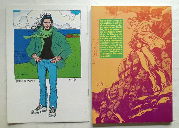 RIVAN RYAN N° 0 + N° 1 COMIC ART 1996 Roberto Genovesi - immagine 2