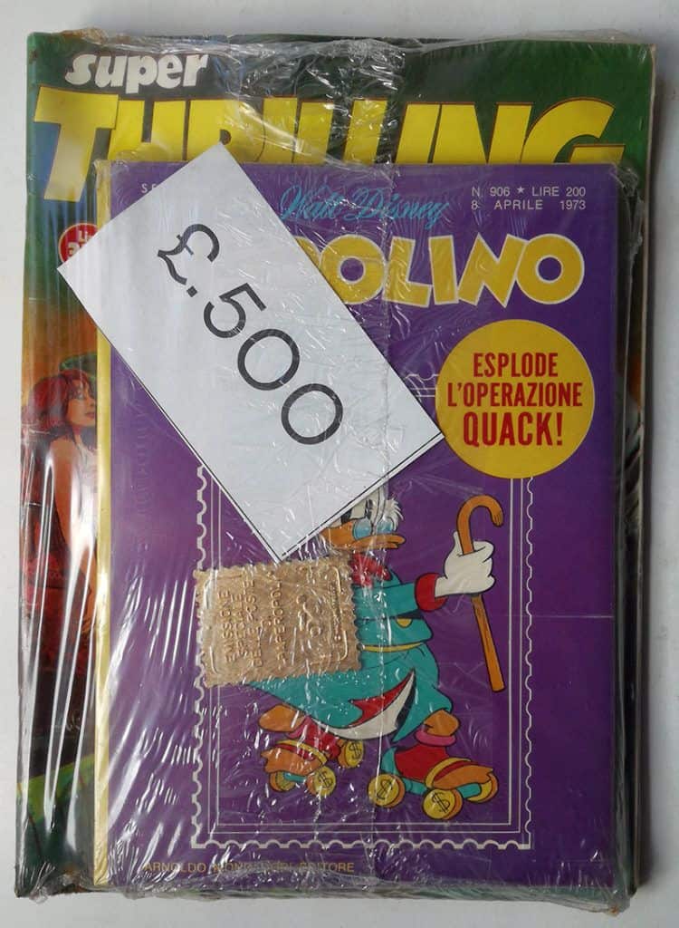 TOPOLINO N 906 BLISTERATO Francobollo Operazione Quack DOPPIO BLISTER - immagine 2
