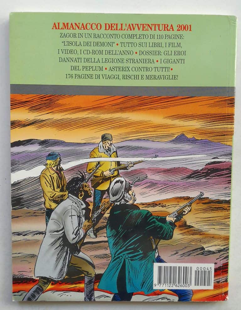 ZAGOR almanacco dell'avventura 2001 BONELLI - immagine 2