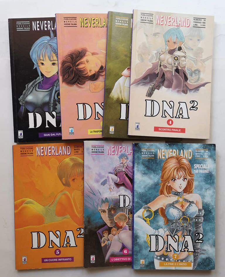 DNA 2 serie completa 1/7 NEVERLAND Star Comics 1995 - immagine 2