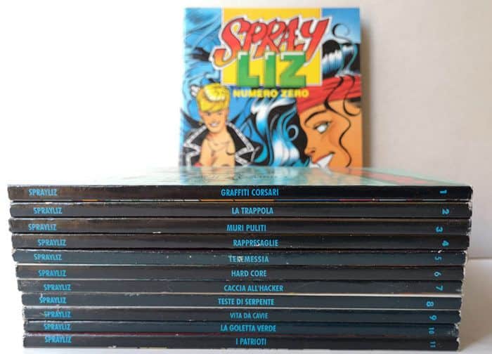 SPRAY LIZ 0/11 serie completa STAR COMICS 1994 Luca Enoch - immagine 3