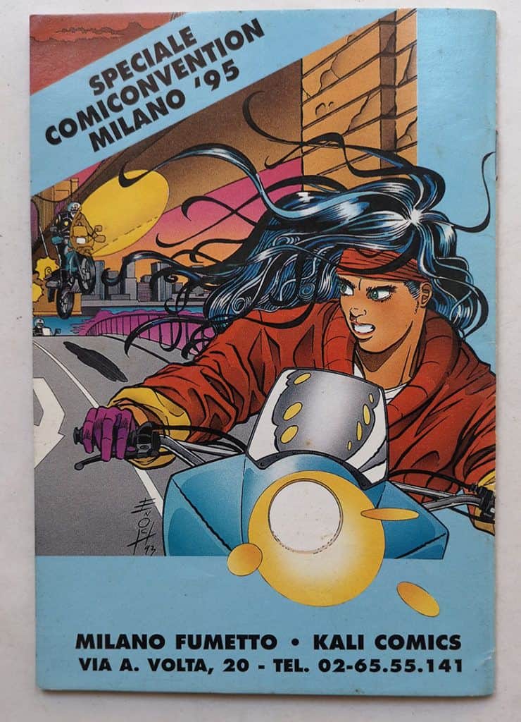 SPRAY LIZ Numero Speciale Comiconvention 1995 Milano LUCA ENOCH - immagine 2