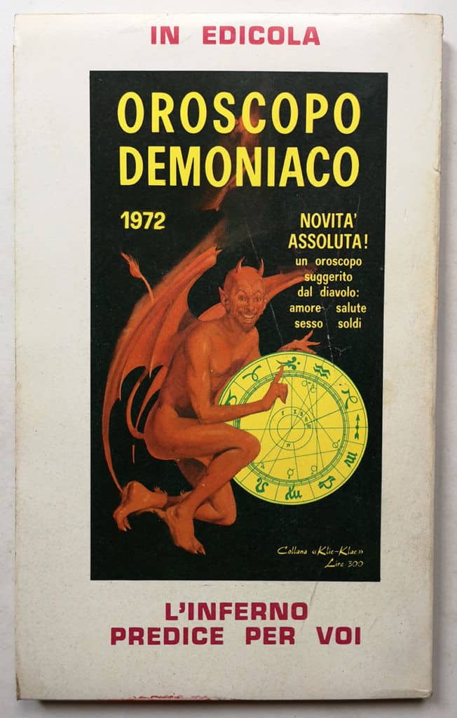 AGENDA EROTICA 1972 collana Klic Klac anno I° SEGI 1972 - immagine 3